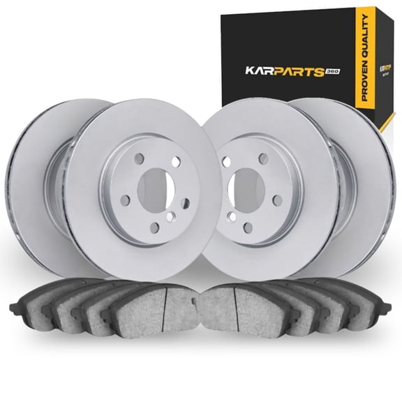 KarParts360 For Audi A7 Sportback 2021 22 23 24 2025 Brake Rotor Set | Coated