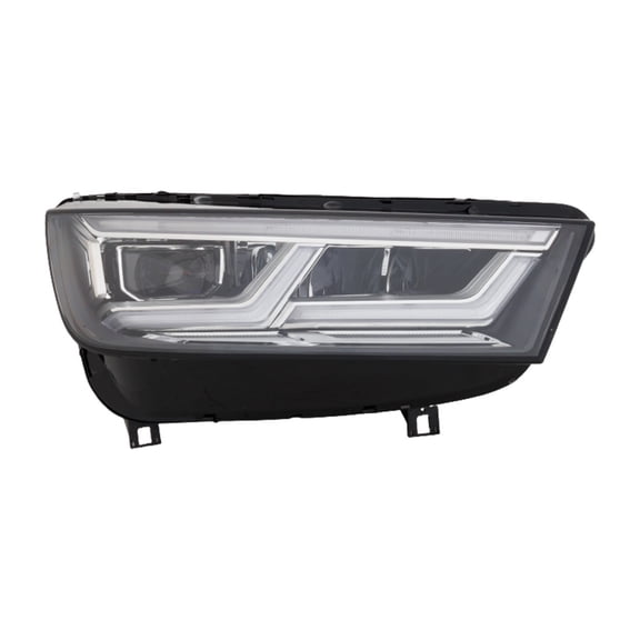 KarParts360 For Audi Q5/SQ5 2018 2019 2020 Headlight Passenger Side | CAPA | LED | Replacement For AU2503208, AU2503208C | 80A941774J
