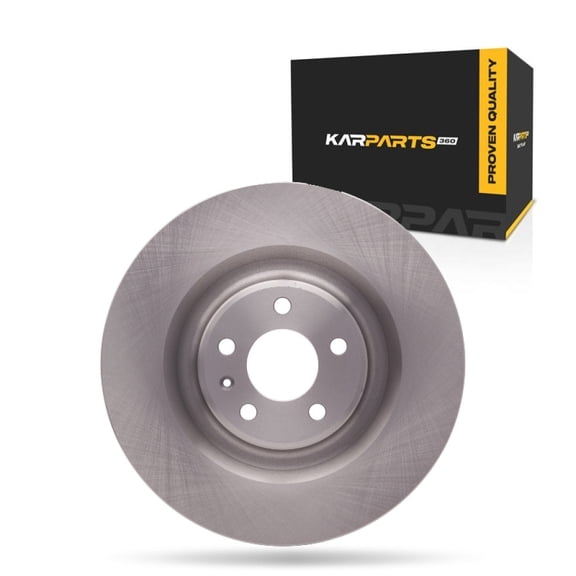 KarParts360 For Audi Q8/SQ8 E-tron 2024 Brake Rotor Rear | Cast Iron | 1-Piece Rotor Construction
