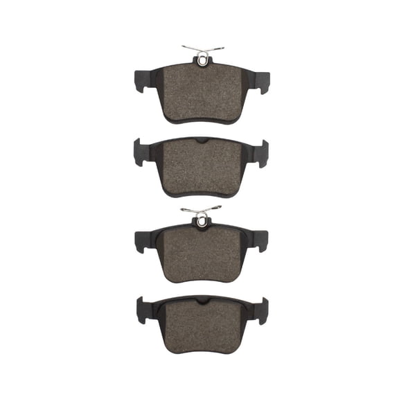 KarParts360 For Audi TT/TTS Quattro 2016-2023 Brake Pads | 61.5 Millimeters / 2.42 Inches Inner Height | 122.9 Millimeters / 4.84 Inches Inner Width