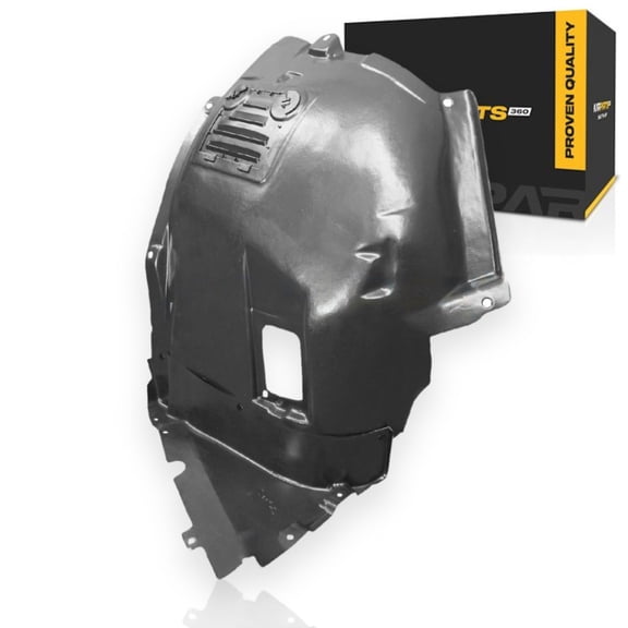 KarParts360 For BMW 330i 2006 2007 Fender Splash Shield Front, Passenger Side | Plastic | Replacement For BM1251115 | 51718040102