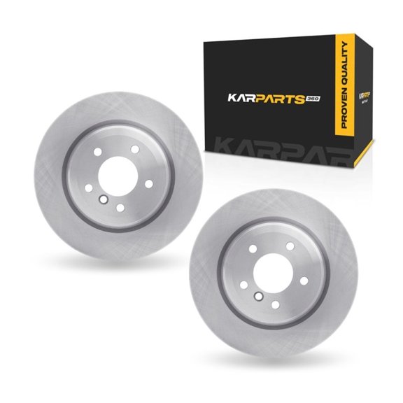 KarParts360 For BMW 335is 2011 2012 2013 Brake Rotors