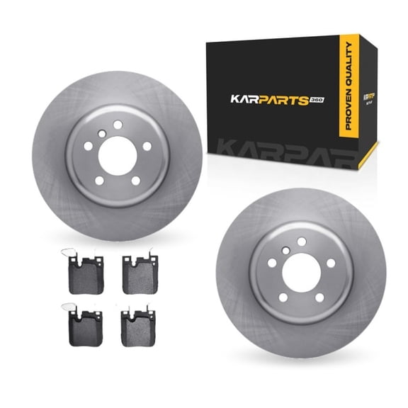 KarParts360 For BMW 335is/325i 2013 Brake Rotor Set