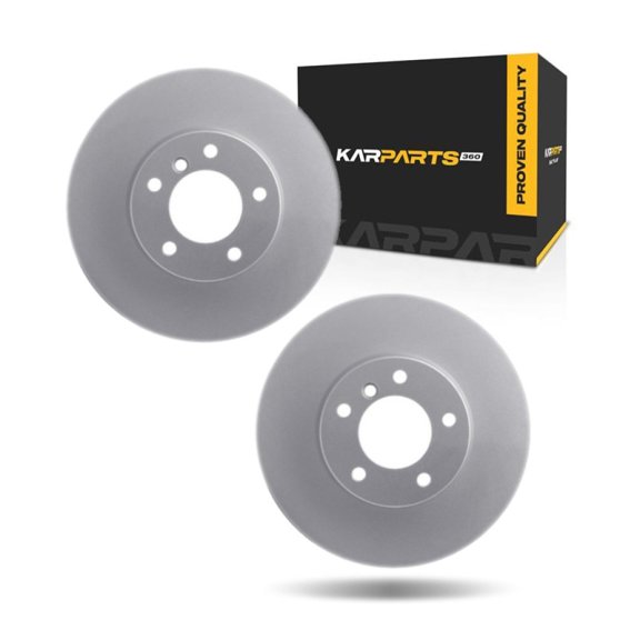 KarParts360 For BMW 430i Gran Coupe/430i xDrive 2017 2018 2019 2020 Brake Rotors Front | Cast Iron Rotor Material