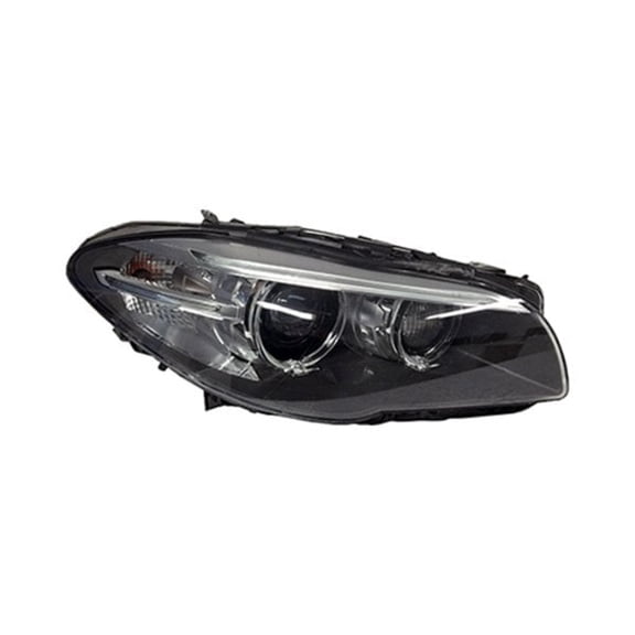 KarParts360 For BMW 535d/550i 2014 2015 2016 Sedan Headlight Assembly Passenger Side | HID | Excluded Bulbs | Replacement For BM2519159 | 63117343906