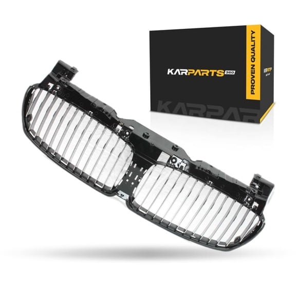 KarParts360 For BMW 750i/750Li/760Li 2006 2007 2008 Grille Surround | Plastic Material | Replacement For BM1202100