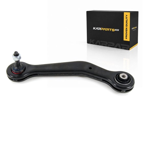 KarParts360 For BMW 750iL 1996 97 98 99 00 2001 Lateral Link | Steel | Unitized | Rubber Bushing | Black | Ball Joint End 1