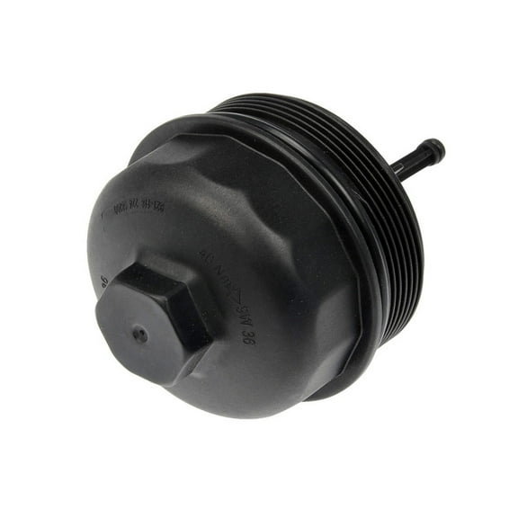 KarParts360 For BMW M3 2008 09 10 11 12 2013 Oil Filter Cap | Plastic | Black | Thread On | Replacement For 11427838009