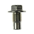 thumbnail image 1 of KarParts360 For Buick Commercial Chassis 1995 1996 Oil Drain Plug | Steel Material | Silver | Gasket | Hex Head Drive | Fine Thread | 3921988, 1 of 4