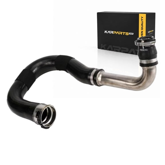 KarParts360 For Buick Encore 2015-2021 Intercooler Hose | Curved Stainless Steel | 2.366 in. / 60.1 mm Inside Diameter | Replacement For 94516223