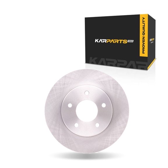 KarParts360 For Buick Park Avenue 1997-2005 Disc Brake Rotor | Rear | Cast Iron Material | Solid Type | 5 Lug Holes