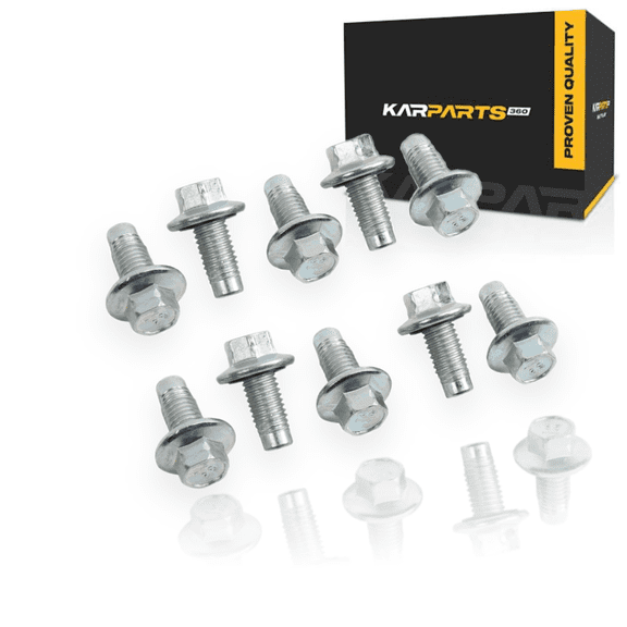KarParts360 For Buick Roadmaster 1996 Engine Oil Drain Plug | Steel | Black | Gasket | Hex Head