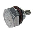thumbnail image 1 of KarParts360 For Cadillac 60 Special 1993 Oil Drain Plug | Steel Material | Silver | Gasket | Hex Head Drive | Fine Thread | 23011420, 1 of 4