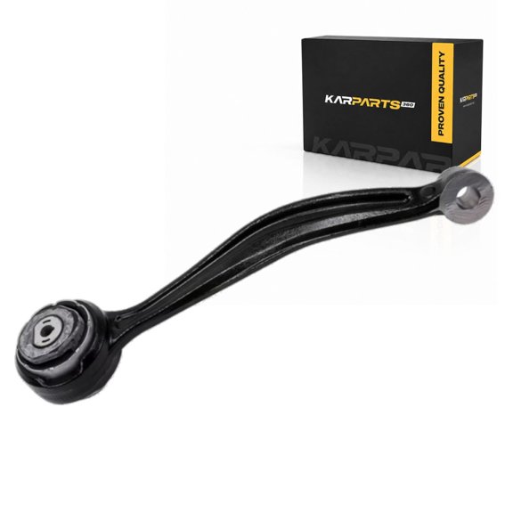 KarParts360 For Cadillac ATS 2013-2019 Control Arm Link Front, Driver Side, Lower | Steel | Rubber Bushing | Bushing End 2 | Tapered Hole Linkage End