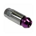 thumbnail image 1 of KarParts360 For Cadillac Fleetwood 1990 1991 Acorn Nut Lock Set | Steel | Purple Color | External Lock Design Pattern | Fine Thread Type, 1 of 5