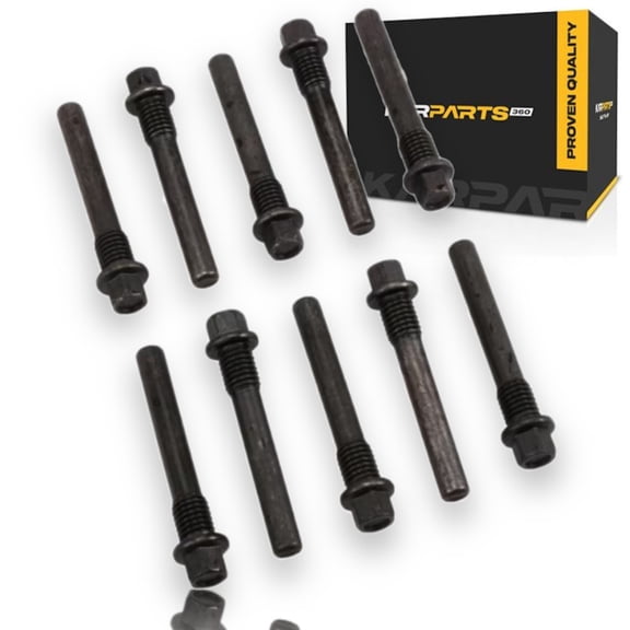 KarParts360 For Chevy Avalanche 2007-2013 Bolt | Hex Head | Flange