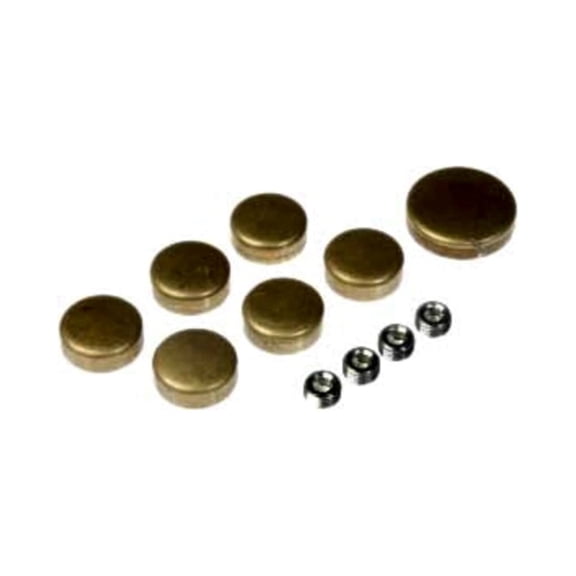 KarParts360 For Chevy C1500/K1500 1992 93 94 95 96 1997 Brass Cup Expansion Plug | 1.767 Inches Maximum Diameter | 1.757 Inches Minimum Diameter