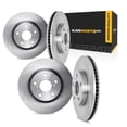 thumbnail image 1 of KarParts360 For Chevy Camaro 2010 11 12 13 14 2015 Brake Rotor Set | Cast Iron Rotor | Rotors Only Design, 1 of 4
