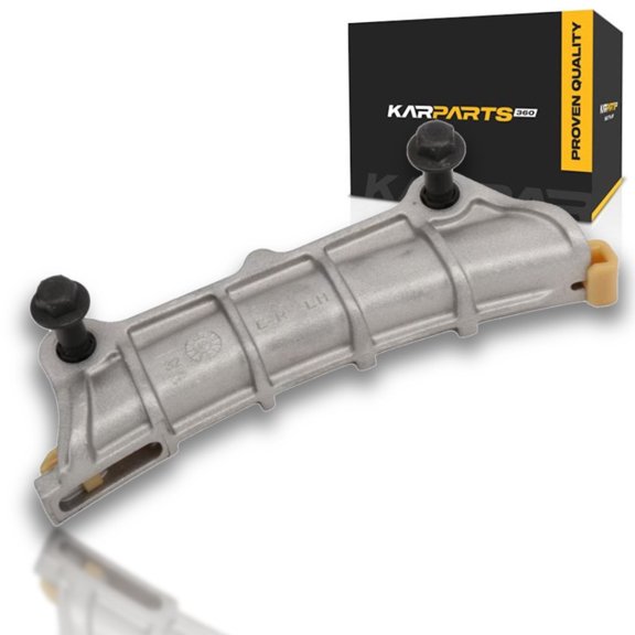 KarParts360 For Chevy Camaro 2010 11 12 13 14 2015 Timing Chain Guide Driver Side | Nylon, Aluminum | 1 Timing Chain Row | Mounting Bracket Included