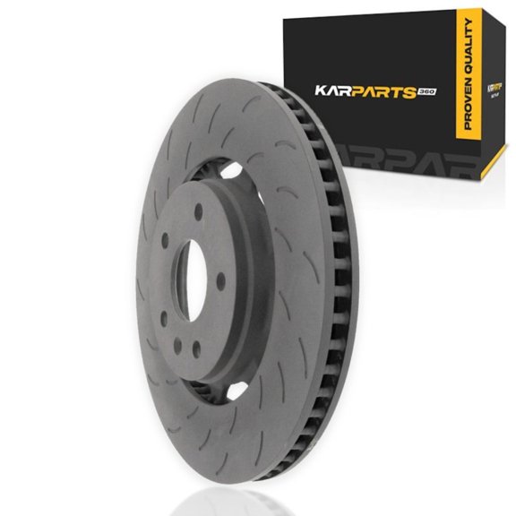 KarParts360 For Chevy Corvette 2014-2016 Brake Disc | Single Piece | Front