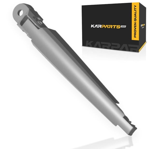 KarParts360 For Chevy Equinox/Trax 2024-2026 Window Wiper Arm | Black | Plastic | Uncoated | Bolt On | Threaded Stud Motor End | Screwsnap Wiper End