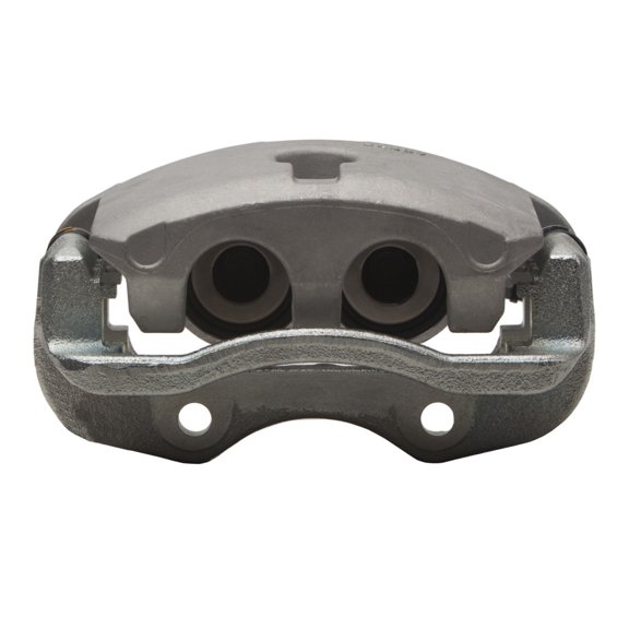 KarParts360 For Chevy Express 1500 2003-2014 Disc Brake Caliper | Silver Color | Zinc Coated | 2EA Piston Quantity | Bleeder Screw Included