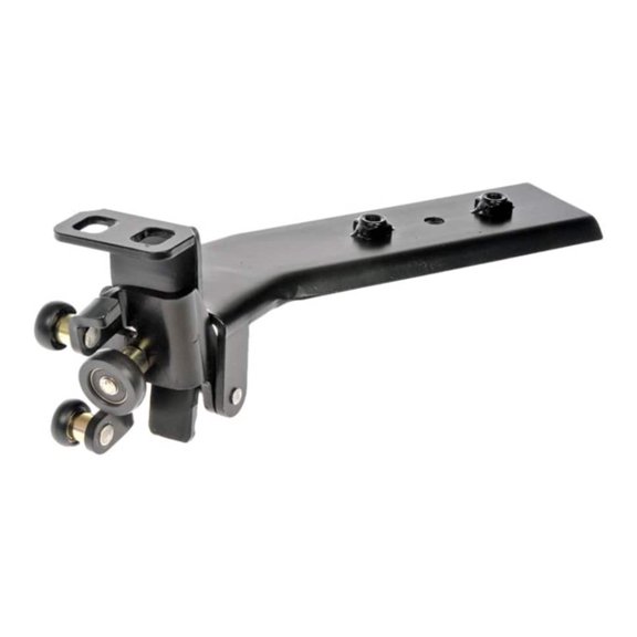 KarParts360 For Chevy Express 2500/3500 1996-2020 Sliding Door Roller Bracket | Steel | Smooth Finish | Black Color | Replacement For 20814567