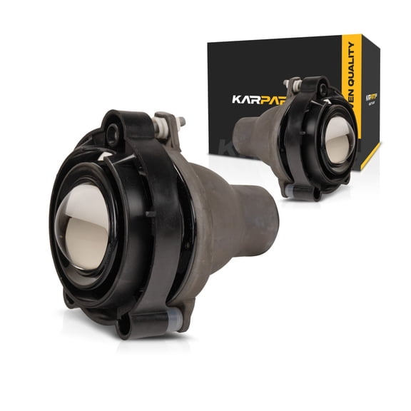 KarParts360 For Chevy HHR 2008 2009 2010 Fog Lights Driver And Passenger Side | Pair | CAPA | Replacement For GM2593157, GM2593157C | 10335108