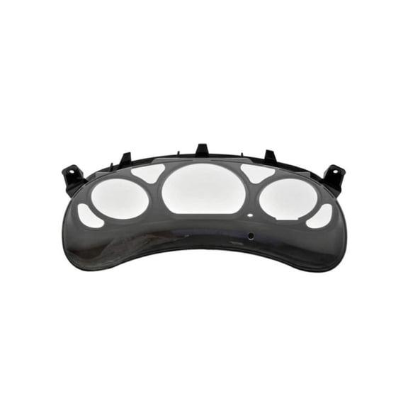 KarParts360 For Chevy Impala 2000 01 02 03 04 2005 Instrument Cluster Lens | Molded Shape | Non-Tinted | Replacement For 10306205, 10306207