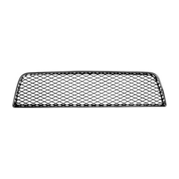 KarParts360 For Chevy Impala 2006 2007 2008 2009 Bumper Grille Insert | Center | ABS Plastic | Matte Finish | Black | Snap-In Attachment