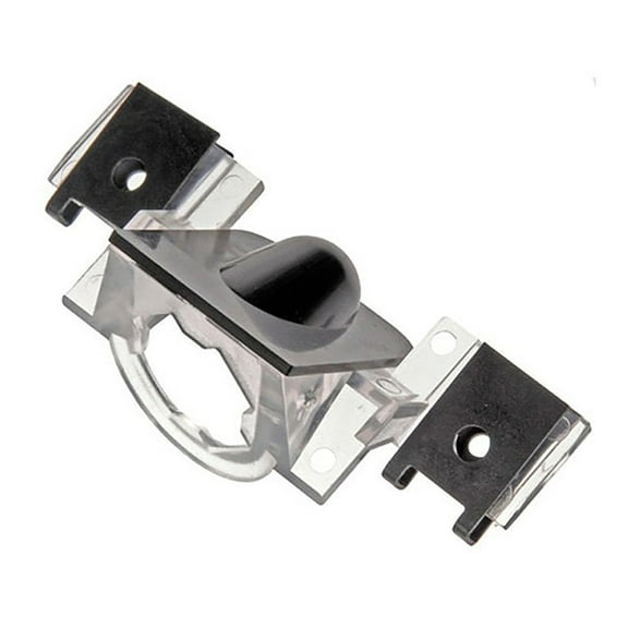 KarParts360 For Chevy Impala 2006-2013 License Plate Light Lens | Clear Finish | Black | Bulb Excluded | Replacement For 16515822, 22799748