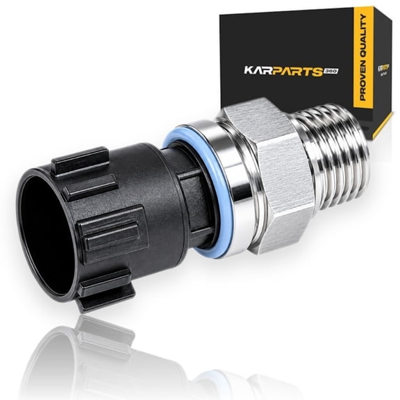 KarParts360 For Chevy Impala 2009 Engine Oil Pressure Sensor | Aluminum Body | Black and Oval Connector | Male and Pin Terminal | Female Connector