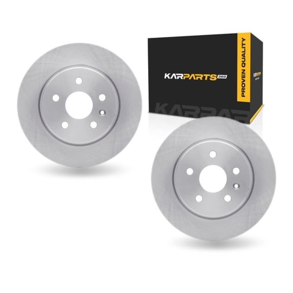 KarParts360 For Chevy Impala 2014-2020 Brake Rotor Set Rear