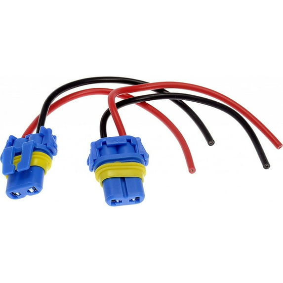 KarParts360 For Chevy K2500/K3500 1992-2000 High Temperature Socket | Plastic | Spade Type | Female Terminal | 2 Pieces Wire