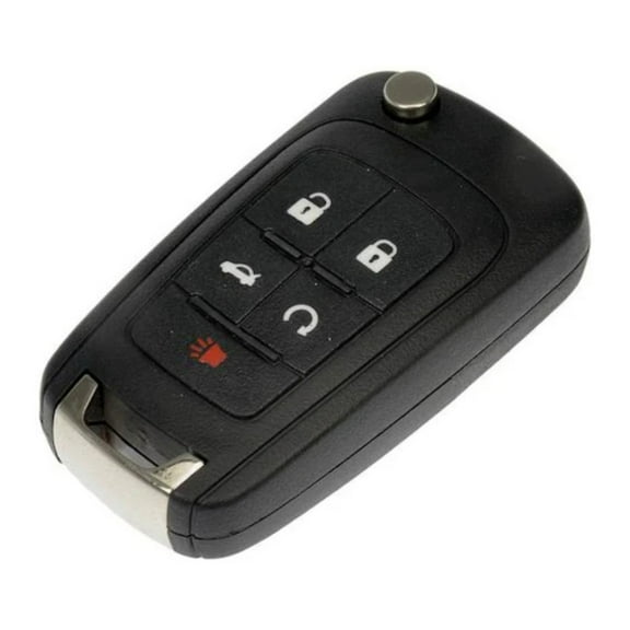 KarParts360 For Chevy Malibu 2013 2014 2015 Keyless Entry Remote | Black Color | 5 Buttons | Remote Type | Replacement For 13500319, 13584829
