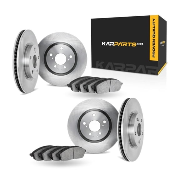 KarParts360 For Chevy S10 1998 99 00 01 02 2003 Brake Set | With Brake Rotors