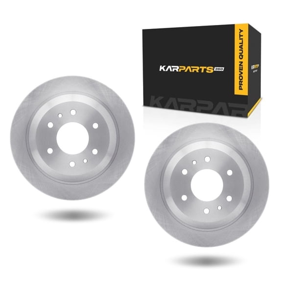 KarParts360 For Chevy SSR 2003 2004 2005 2006 Brake Rotors Rear