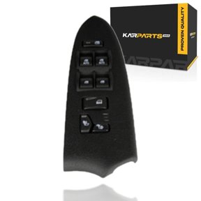 KarParts360 For Chevy SSR 2006 Door Lock Switch Driver Side | Black | Replacement For 25867000