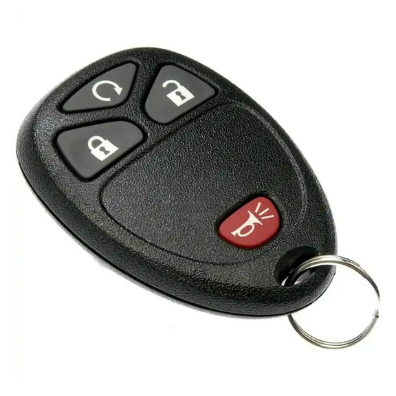 KarParts360 For Chevy Silverado 3500/2500 HD/1500 2007 2008 2009 2010 Keyless Entry Remote | Black | 4 Button
