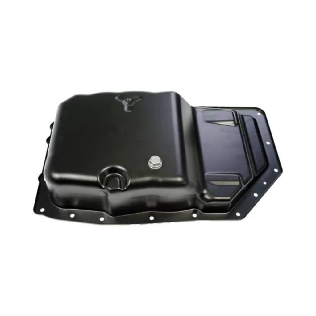 KarParts360 For Chevy Silverado 3500/2500 HD 2007-2018 Transmission Oil Pan | CAPA | Steel | Black | 6.3 Qt Capacity | Replacement For 24226851