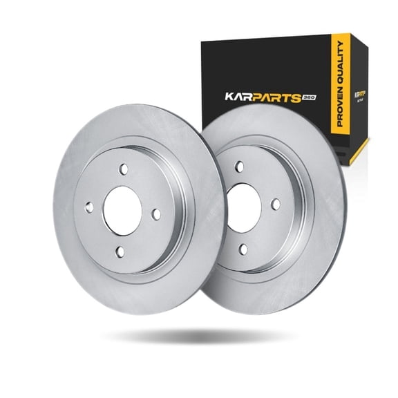 KarParts360 For Chevy Spark EV 2014 2015 2016 Brake Rotors