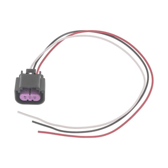 CarLights360 For Chevy Suburban 2015 2016 2017 Flex Fuel Sensor Connector | Blade Terminal | Male Oval Connector