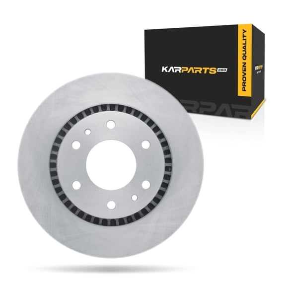 KarParts360 For Chevy Trailblazer 2006 2007 2008 2009 Disc Brake Rotor | Front | 302 Millimeters/11.89 Inches Outside Diameter | 6 Stud/Lug Hole