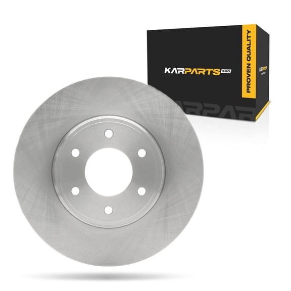 KarParts360 For Chevy Trailblazer 2006 2007 2008 2009 Disc Brake Rotor | Front | 325 Millimeters/12.80 Inches Outside Diameter | 6 Stud/Lug Hole