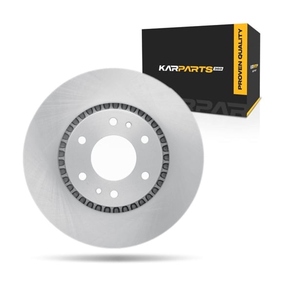 KarParts360 For Chevy Trailblazer 2006 2007 2008 Disc Brake Rotor | Front | 325 Millimeters/12.80 Inches Outside Diameter | 6 Stud/Lug Hole