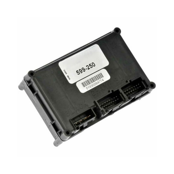 KarParts360 For Chevy Trailblazer EXT 2006 Transfer Case Control Module | Black Connector | Blade Terminal | Replacement For 24233673