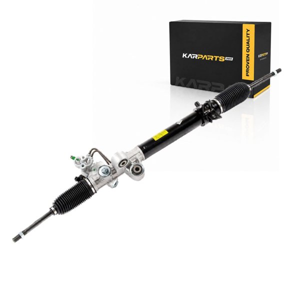 KarParts360 For Chevy Traverse 2009-2017 Rack and Pinion Steering Gear | Black Bellows | Hydraulic | Female Inlet and Outlet Line Fitting