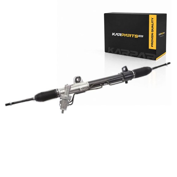 KarParts360 For Chevy Traverse 2015-2017 Rack and Pinion Steering Gear | Black Bellows | Hydraulic | Female Inlet and Outlet Line Fitting