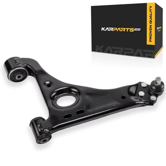 KarParts360 For Chevy Trax 2013-2019 Control Arm Driver Side | Front | Lower | Steel | Black | Bolt In Ball Joint | With Bushing(s) | Pre-Greased