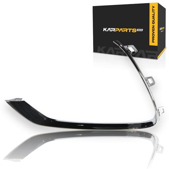 KarParts360 For Chevy Trax 2017 2018 2019 2020 Bumper Cover Molding Front, Driver Side | Replacement For GM1046118 | 42438290